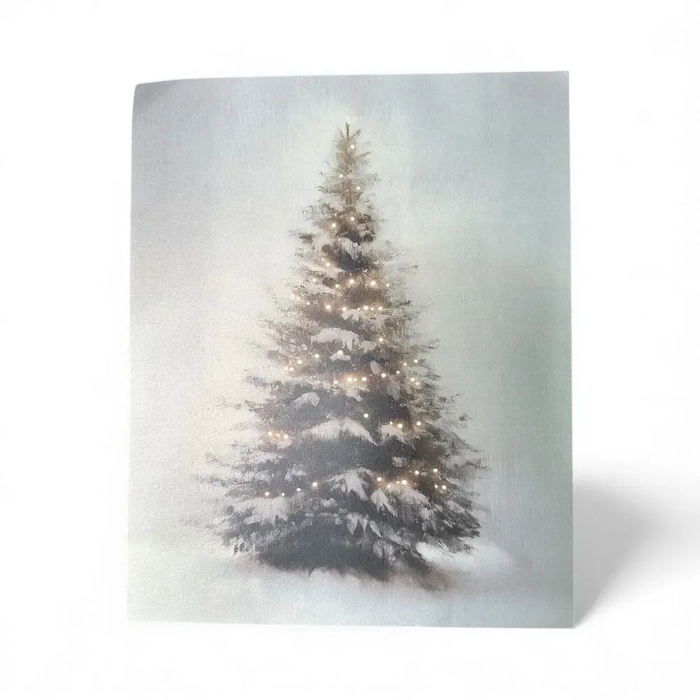 Set of 4 Vintage Rustic Farmhouse Christmas Wall Art Prints 10x8 – Unframed